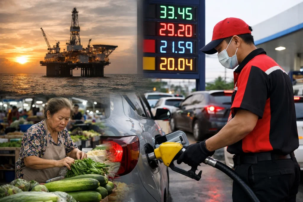 ทำไมราคาน้ำมันในไทยถึงแพงขึ้นเรื่อยๆ ทั้งที่ราคาโลกไม่ได้ขึ้นมาก